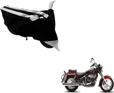 MOCKHE Two Wheeler Cover for Hyosung(Aquila 250, Black, Silver)