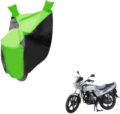 Auto Hub Two Wheeler Cover for LML(Freedom, Black, Green)