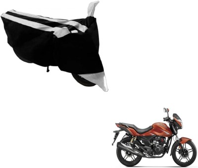 Flipkart SmartBuy Two Wheeler Cover for Hero(CBZ Extreme, Black, Silver)