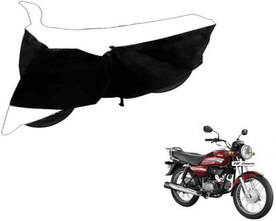 Flipkart SmartBuy Two Wheeler Cover for Hero(HF Dawn, Black, White)