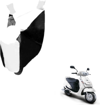 Auto Hub Two Wheeler Cover for Mahindra(Duro DZ, Black, White)