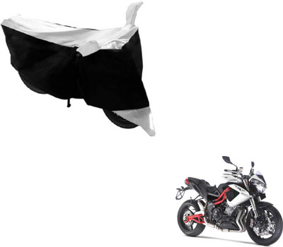 MOCKHE Two Wheeler Cover for DSK Benelli(TNT R, Black, White)