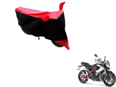 MOCKHE Two Wheeler Cover for DSK Benelli(TNT R, Black, Red)