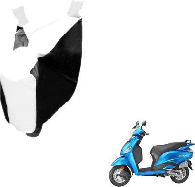 Auto Hub Two Wheeler Cover for Hero(Maestro, Black, White)