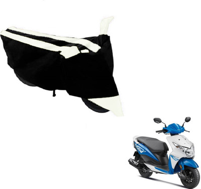 Flipkart SmartBuy Two Wheeler Cover for Honda(Deo, Black, White)