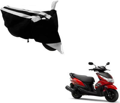 Flipkart SmartBuy Two Wheeler Cover for Yamaha(Ray Z, Black, Silver)