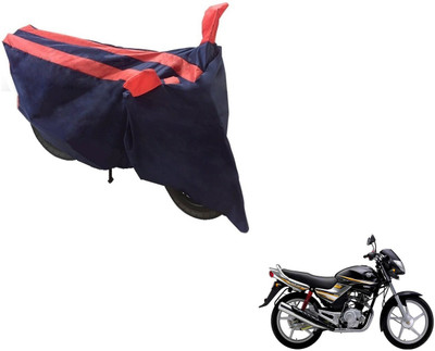 Auto Hub Two Wheeler Cover for Yamaha(Libero, Black, Orange)