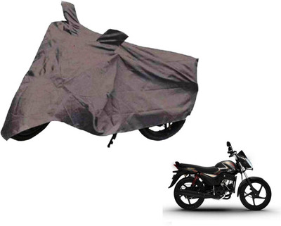NIKS Two Wheeler Cover for Mahindra(Pantero, Grey)