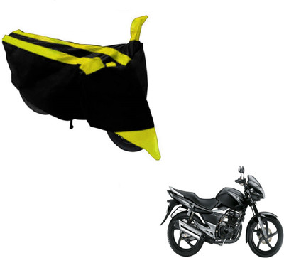 Flipkart SmartBuy Two Wheeler Cover for Suzuki(GS, Black, Yellow)