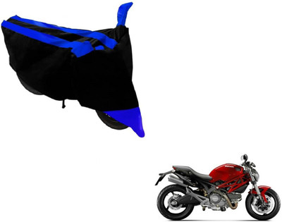 MOCKHE Two Wheeler Cover for Ducati(Monster 795, Black, Blue)