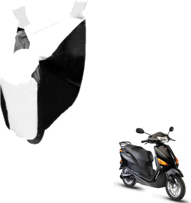 Auto Hub Two Wheeler Cover for Hero(Electric Optima, Black, White)