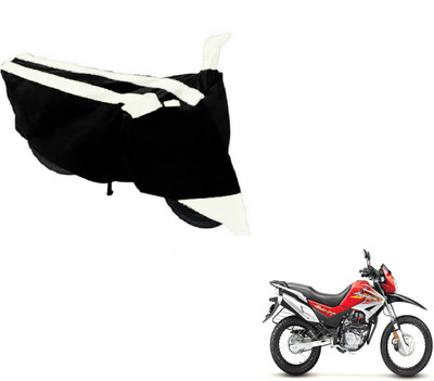 MOCKHE Two Wheeler Cover for Hero(Impulse, Black, White)
