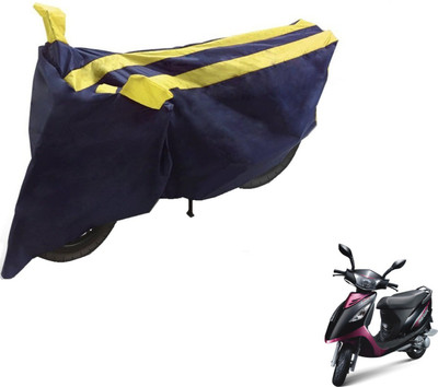 Auto Hub Two Wheeler Cover for TVS(Streek, Black, Yellow)