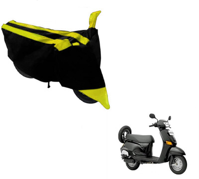 Flipkart SmartBuy Two Wheeler Cover for Honda(Black, Yellow)