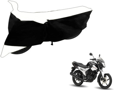 Flipkart SmartBuy Two Wheeler Cover for Yamaha(SZ R, Black, White)