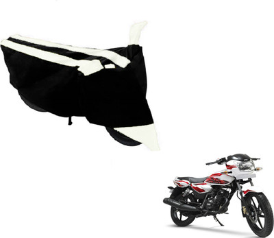 Flipkart SmartBuy Two Wheeler Cover for TVS(Phoenix 125, Black, White)