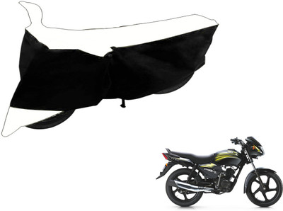 Flipkart SmartBuy Two Wheeler Cover for TVS(Star City, Black, White)