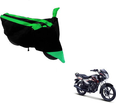 NIKS Two Wheeler Cover for TVS(Pheonix, Black, Green)