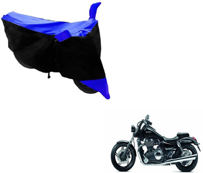 MOCKHE Two Wheeler Cover for Triumph(Black, Blue)