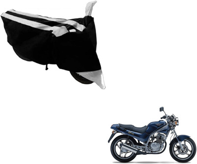 MOCKHE Two Wheeler Cover for Hyosung(Black, Silver)