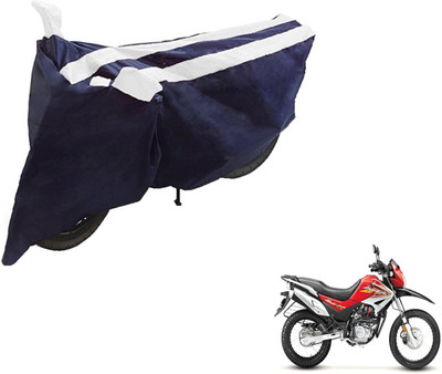 Auto Hub Two Wheeler Cover for Hero(Impulse, Black, White)
