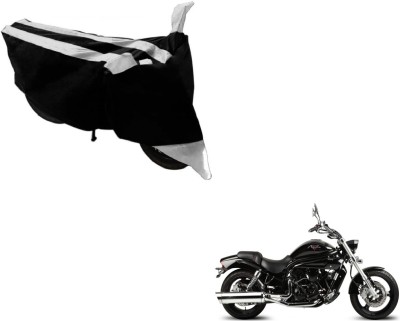 Flipkart SmartBuy Two Wheeler Cover for Hyosung(Aquila Pro 650, Black, Silver)