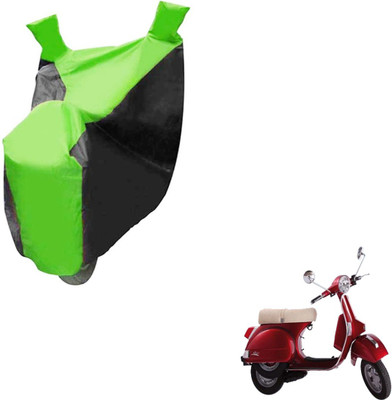 Auto Hub Two Wheeler Cover for LML(Star Euro, Black, Green)
