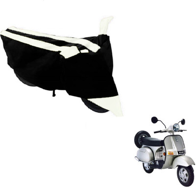 Flipkart SmartBuy Two Wheeler Cover for Bajaj(Black, White)