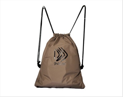 divulge Drawstring Bag 16 L Backpack(Beige)