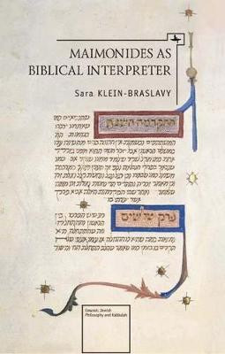 Maimonides as Biblical Interpreter(English, Electronic book text, Klein-Braslavy Sara)