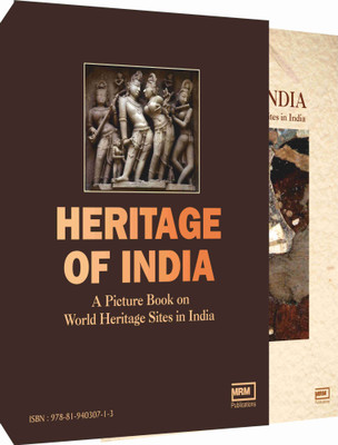 Heritage of India - A Picture Book on World Heritage Sites in India(English, Hardcover, MRM Publications)