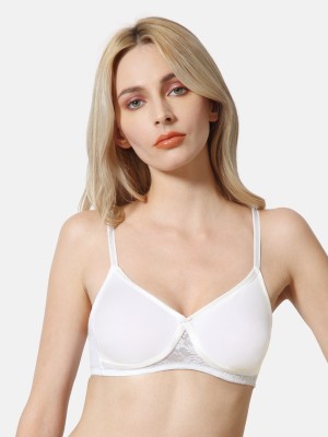 VAN HEUSEN 11001 Women Full Coverage Non Padded Bra(White)