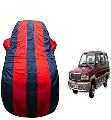 Frap Car Cover For Toyota Qualis (With Mirror Pockets)(Red, Blue)