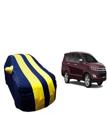 Frap Car Cover For Toyota Innova (With Mirror Pockets)(Yellow, Blue)