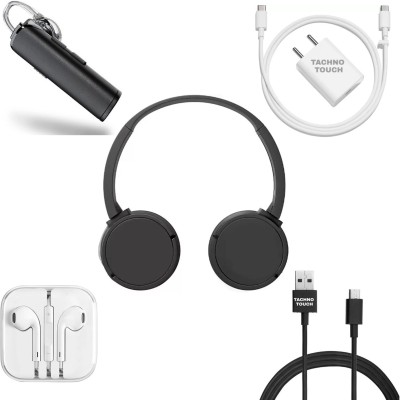 TACHNO TOUCH Headphone Accessory Combo for ALL DEVIES(White, Black)