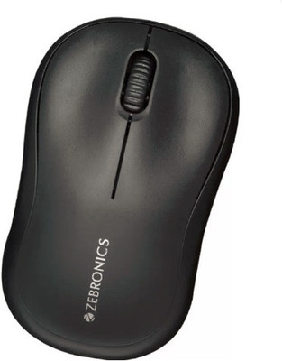 ZEBRONICS ZEB-COMFORT Wired Optical  Gaming Mouse(USB 2.0, Black)