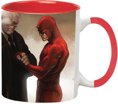 ARTBUG Daredevil Superhero -2630-R Ceramic Coffee Mug(350 ml)