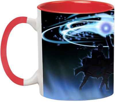 ARTBUG Naruto Cartoon -3263-Red Ceramic Coffee Mug(350 ml)