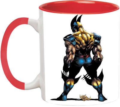 ARTBUG Wolverine - 2991-Red Ceramic Coffee Mug(350 ml)