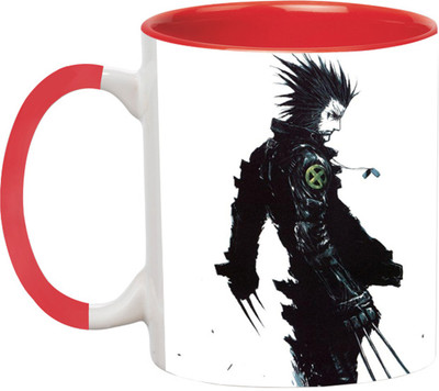 ARTBUG Wolverine - 2996-Red Ceramic Coffee Mug(350 ml)