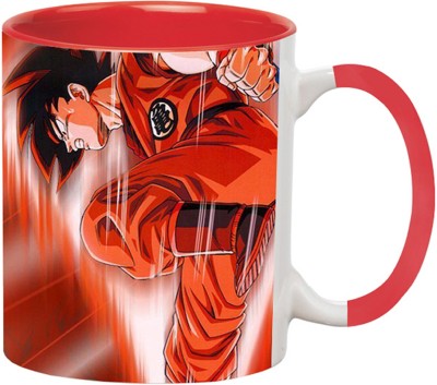 ARTBUG Dragon Ball Z Cartoon -3204-Red Ceramic Coffee Mug(350 ml)