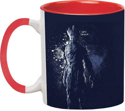 ARTBUG Groot Superhero -2708-R Ceramic Coffee Mug(350 ml)