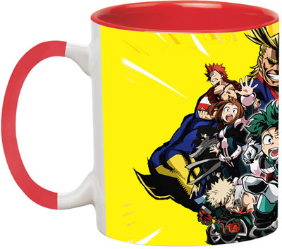 ARTBUG Boku no Hero Academia - 3099-Red Ceramic Coffee Mug(350 ml)