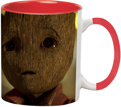 ARTBUG Groot Superhero -2697-R Ceramic Coffee Mug(350 ml)
