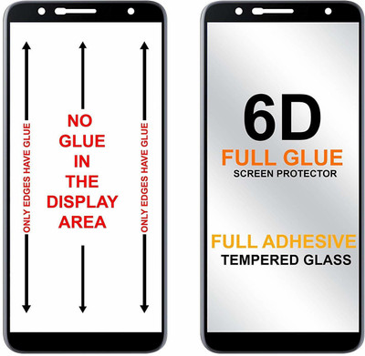 9H Edge To Edge Tempered Glass for Nokia 6.1 Plus(Pack of 1)