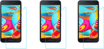 ACM Tempered Glass Guard for Samsung Galaxy A2 Core(Pack of 3)