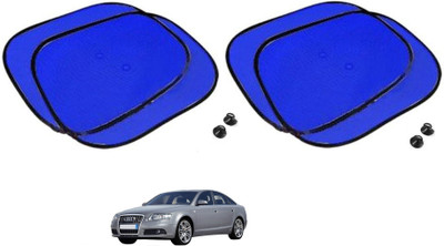 AuTO ADDiCT Side Window Sun Shade For Audi A6(Blue)