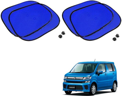 AuTO ADDiCT Side Window Sun Shade For Maruti Suzuki WagonR(Blue)