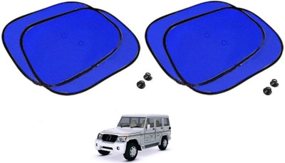AuTO ADDiCT Side Window Sun Shade For Mahindra Bolero(Blue)