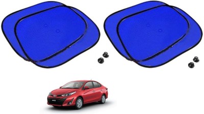 KOZDIKO Side Window Sun Shade For Toyota Yaris(Blue)